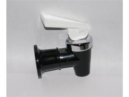 Regular Faucet Black/White With Chrome Trim