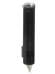 ADJ15/20-GRP Adjustable Cup Dispenser-Pull Type - Translucent Graphite
